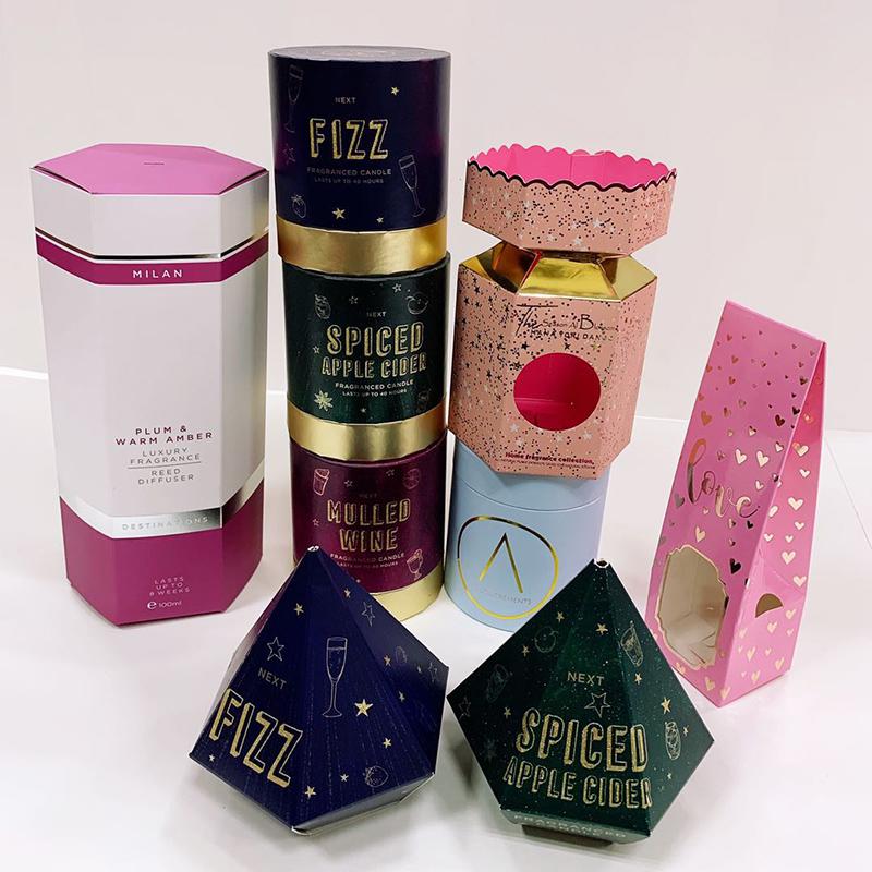 松山湖化妆品包装盒、异形包装盒、异形礼盒、异形纸盒定制印刷