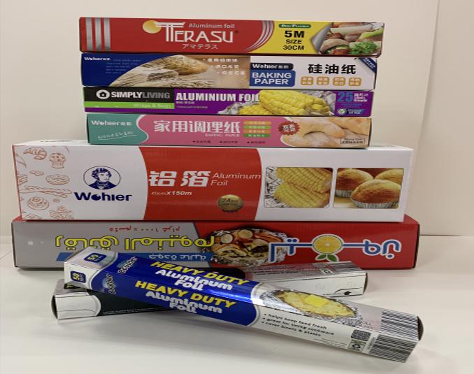 松山湖日用品包装、铝箔纸包装、硅油纸包装盒